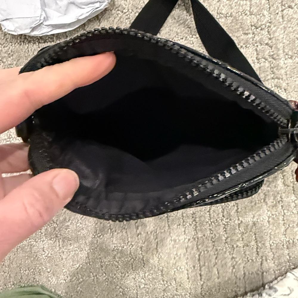 MZ Wallace Black Lacquer Metro Crossbody - Picture 9 of 15